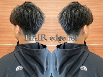 エッジリフ 京都四条店(edge ref)の写真/【京都四条/カット＋眉カット￥2,980～】清潔感のあるスタイルで好感度UP♪20時まで営業で気軽に通える◎