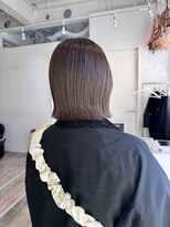 ロカ 表参道(loka)&nbsp;ベージュカラー/切りっぱなしボブ[表参道//ハイライト]Mai