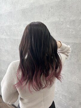 シャラクアクティ(sharaku acty) 毛先カラー