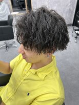 段 パーマ大好き美容師が巻く、ツイスパ