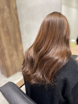 アヴァンス セブンパーク天美 松原店(AVANCE.) キャラメル×ニュアンス巻き