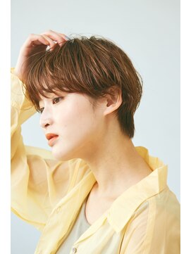 ニュイ 高槻 阪急茨木店(nui) 黒髪ボブルフネビージュ小顔ワンレンスペインカール