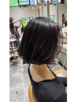 ブッシュ ユメリア徳重店(BUSH)&nbsp;【コテ巻き風パーマ】タッセルボブ