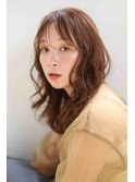 大人可愛いパーマ×似合わせ小顔レイヤーカット