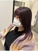 インナーブリーチ☆バイオレットピンク