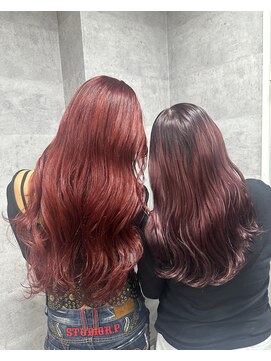 ルイス(L'wis) 2人一緒にワインレッド♪アリエル系＋深みピンク！【L'wis乙津】