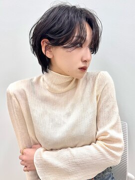 クレム 博多駅店(ChLem) ハンサムショート クールショート 緩めパーマ 博多ショート