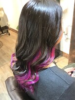 アティック(attic)&nbsp;ミディアム/ロング/レイヤーカット/ケアブリーチ/インナーカラー