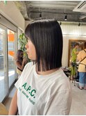 【ADORE横浜】切りっぱなしボブ×レイヤー