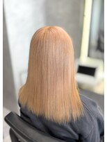 シーエスメイドバイシャチュー 栄店(CS made by SHACHU)&nbsp;ハイトーンカラー/ミルクティーベージュ/艶カラー