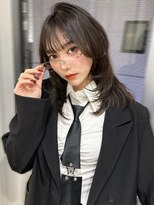 ユーフォリア 渋谷グランデ(Euphoria SHIBUYA GRANDE)&nbsp;ウルフレイヤー レイヤーカット ウルフカット 顔周りレイヤー