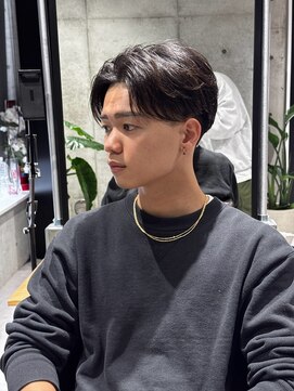 メッツ 原宿(METS) MEN'S/毛流れセンターパート/爽やかメンズショート