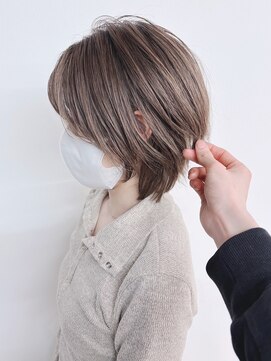 モリオフロムロンドン 松戸店(Morio from London) 【松戸　テラカド】大人丸みショートレイヤー ミニウルフ　春夏