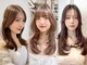 アビー(ABBEY3)の写真/韓国トレンド最前線！くびれヘアはレイヤーカットで。ミディアムもロングもあなただけの黄金比シルエットに