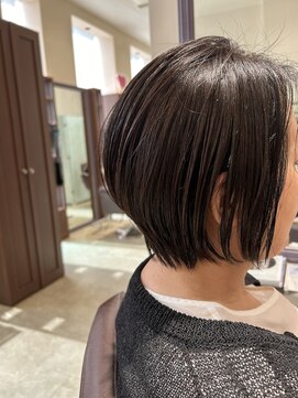 シャンプーボーイ セントラル 博多(SHAMPOO BOY central) ハンサムショート/ショートボブ/切りっぱなし/博多駅