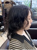 柔らかパーマで大人の抜け感ウルフ【池袋/パーマ/ウルフ】
