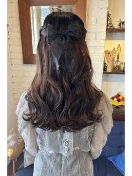 ヘアサロン チェルシー(hair salon chelsea) ハーフアップアレンジ♪