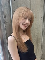 サンク 原宿 表参道(cinq) ミルクティーベージュカラーミルクティーブラウンピンクベージュ