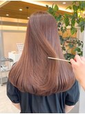 ブリーチなしダブルカラー/水素カラー/トリートメント/ブラウン