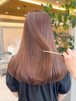 リットバイウェイズ(Lit by WAYS)&nbsp;ブリーチなしダブルカラー/水素カラー/トリートメント/ブラウン