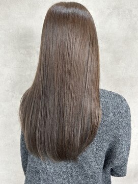 ルノン(LUNON) 暗めカラーグランマッシュデザインカラーフェイスフレーミング