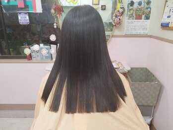ハッチ美容室の写真/【松戸/五香】アルマダ電子トリートメント縮毛矯正♪髪質に合わせた丁寧な施術で、理想のツヤ髪が叶う◇