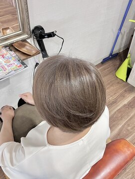 ヘアメイク アンフィ(amphi) 【白髪ぼかし】ミルクティーベージュ..~*＊.