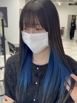 ビーシャンス(B.Chance) インナーカラーBlue