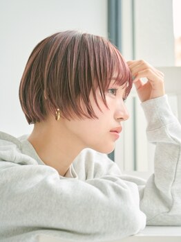 リトル 渋谷(little)の写真/顔周りカットで印象がガラッと変わる。前下がりマッシュ/センターパートなどトレンド最先端狙うならlittle