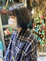 ボルタノット(volta∞knot)&nbsp;ウルフボブインディゴブルー