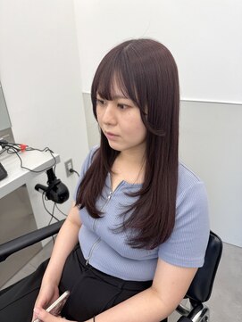 ゴウトゥデイシェアサロン 町田店(GO TODAY SHAiRE SALON) ラベンダーブラウン/フェイスレイヤー【町田】