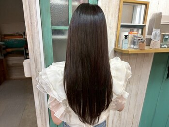 デスト 大宮(DEST)の写真/<94%ダメージoff*>圧倒的ダメージレス×湿気に負けない*ノーベル賞受賞成分TOKIO配合の縮毛矯正*[大宮駅]