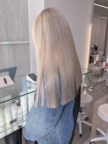 ソル バロール 表参道(SOL .valor)&nbsp;ミルクティーベージュ×切りっぱなし