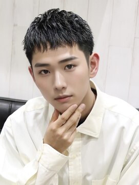アース 天満橋店(HAIR & MAKE EARTH) 20代30代爽やかメンズクロップヘア