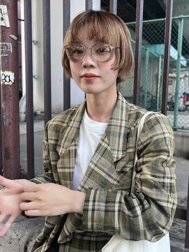 リリック パーマ(LYLICK) マッシュレイヤーショート