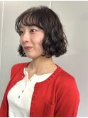 ボブ　髪質改善デジタルパーマ