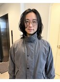 メンズロング メンズレイヤー &nbsp;メンズボブ ミディアムパーマ