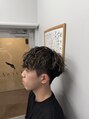 Men's hair salon First 亀有2号店【4月1日オープン（予定）】&nbsp;ツイストスパイラル×ハイライト/亀有/メンズパーマ/ハイライト