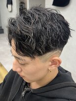 ナム 錦糸町(NAM)&nbsp;MEN’S/リバースセンターパート/ニュアンスパーマ/錦糸町