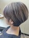 オッジ 箕郷店(Oggi)の写真/白髪染めだけど、もっとおしゃれに！グレイカラーで輝く毎日をサポートするサロン☆