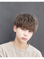 メンズリュール 心斎橋(Men's Lueur.) サーフカール ツイストスパイラル ツイスパ ラウンドマッシュ