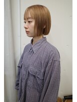 ユノ(juno)&nbsp;中目黒ミニボブ×ミルクティーベージュ