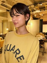 アルシュ 南堀江(ARCHE)&nbsp;ダークブラウンとショートスタイル　stylist今村