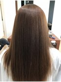 サラサラストレート毛先まで