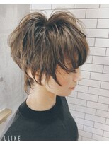 ルーナヘアー(LUNA hair) 『京都 山科 ルーナ』丸みショート×くせ毛【草木真一郎】