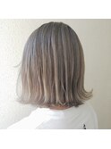 【keen×武田】グラセーションカラー×切りっぱなしボブ
