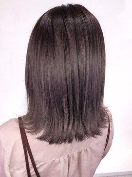 アンク クロス 池袋北口店(ANKHCROSS) 《アンククロス　柴田》パープルグレージュグラデーションカラー