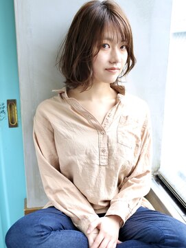 バース(BIRTH) 天神【BIRTH】エアリーボブ×ベージュカラー　3