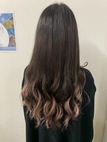 ヘアーグランデシーク(Hair Grande Seeek)&nbsp;ブリーチなし！エクステで作るグラデーションカラー