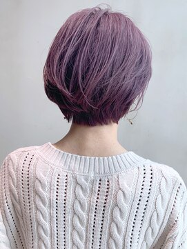 アルバム 銀座(ALBUM GINZA) ラベンダーショート_ラベンダーカラーくびれミディ_ba319863